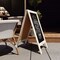 Flash Furniture Weathered Wood A-Frame Magnetic Chalkboard Set HGWA-GDI-CRE8-654315-GG - alternate 7